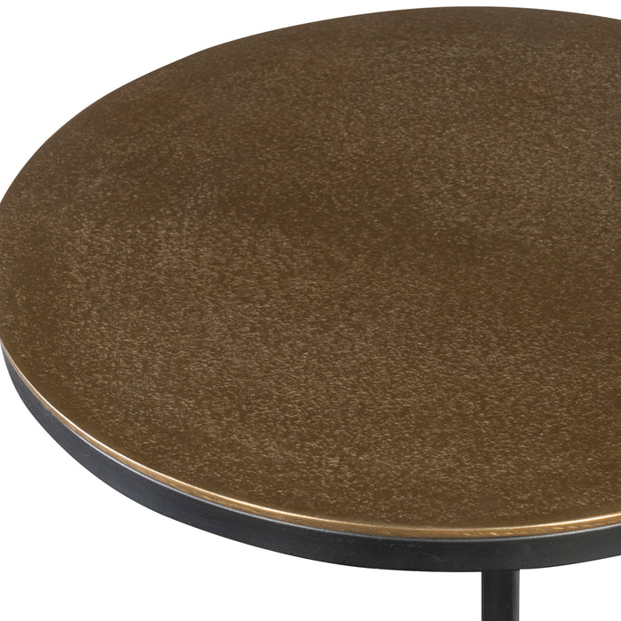 Uttermost Brunei Gold Accent/Drink Table 25259