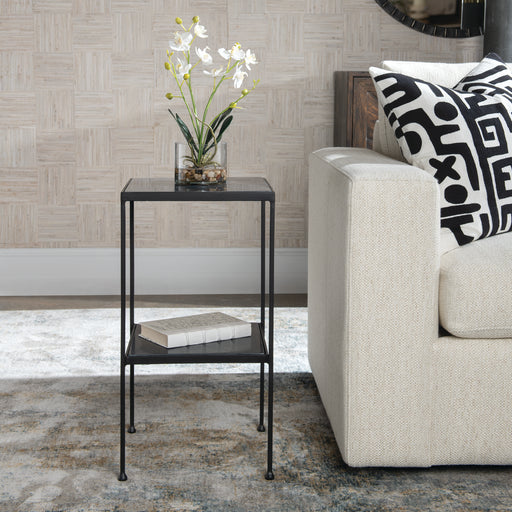 Uttermost Sherwood Square Marble Accent Table 25253