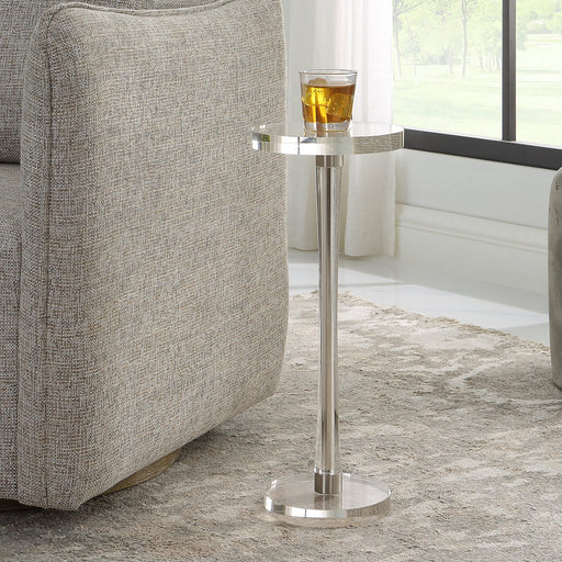 Uttermost Pria Crystal Drink Table 25279