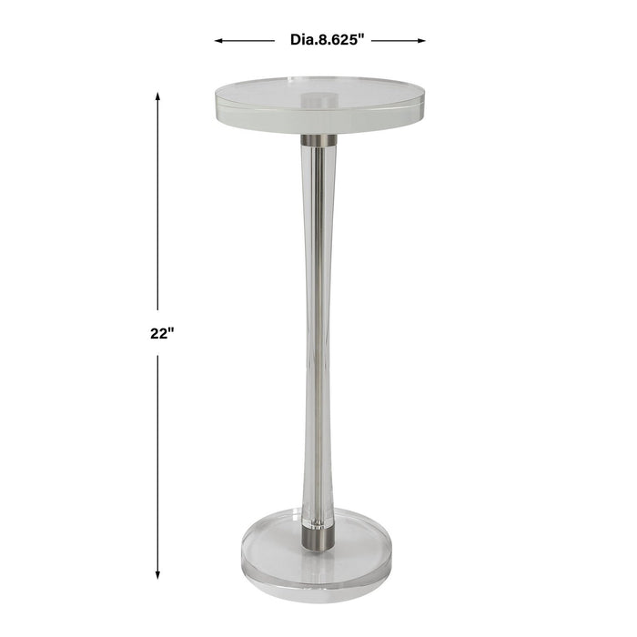 Uttermost Pria Crystal Drink Table 25279