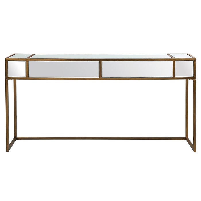 Uttermost Reflect Mirrored Console Table 25286