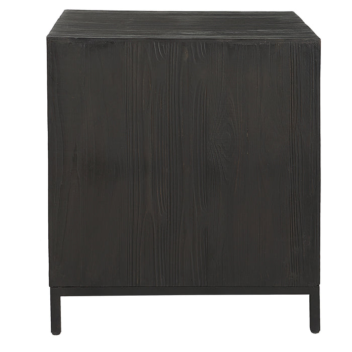 Uttermost Aiken Geometric Cabinet / End Table 25290