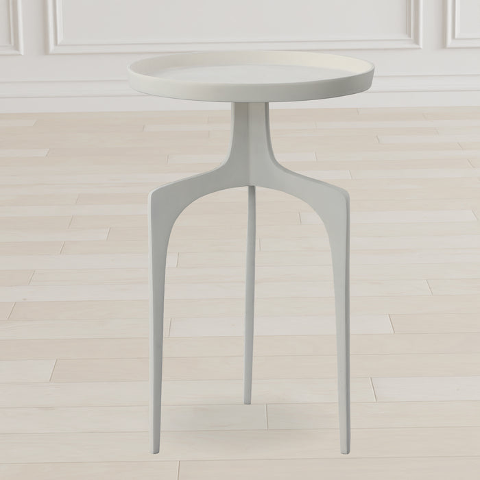 Uttermost Kenna White Accent Table 25734
