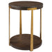 Uttermost Palisade Round Wood Side Table 25554