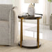Uttermost Palisade Round Wood Side Table 25554