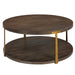 Uttermost Palisade Round Wood Coffee Table 25555