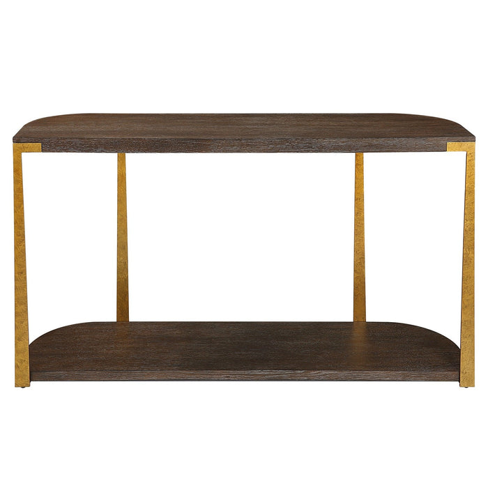 Uttermost Palisade Wood Console Table 25556
