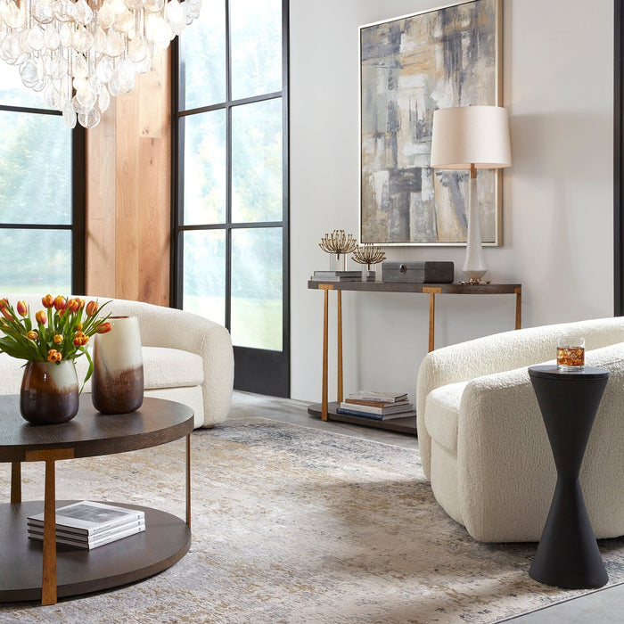 Uttermost Palisade Wood Console Table 25556
