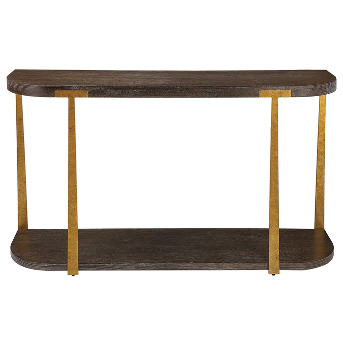 Uttermost Palisade Wood Console Table 25556