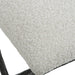 Uttermost Brisby Gray Fabric Small Bench 23750