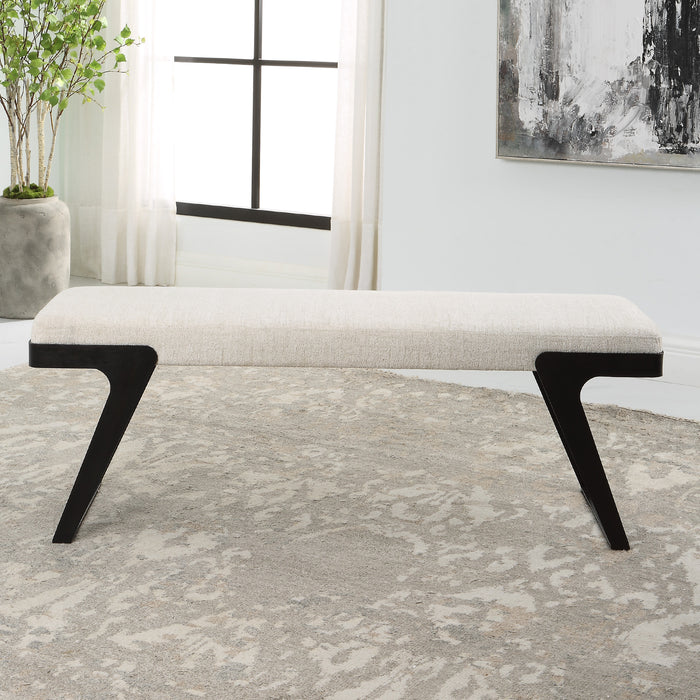 Uttermost Hover Modern Bench 23758