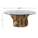 Uttermost Driftwood Glass Top Large Coffee Table 22876