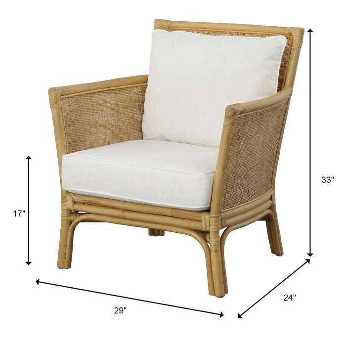 Uttermost Pacific Rattan Armchair 23766