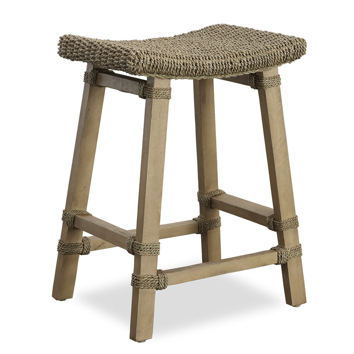 Uttermost Everglade Sea Grass Counter Stool 22903