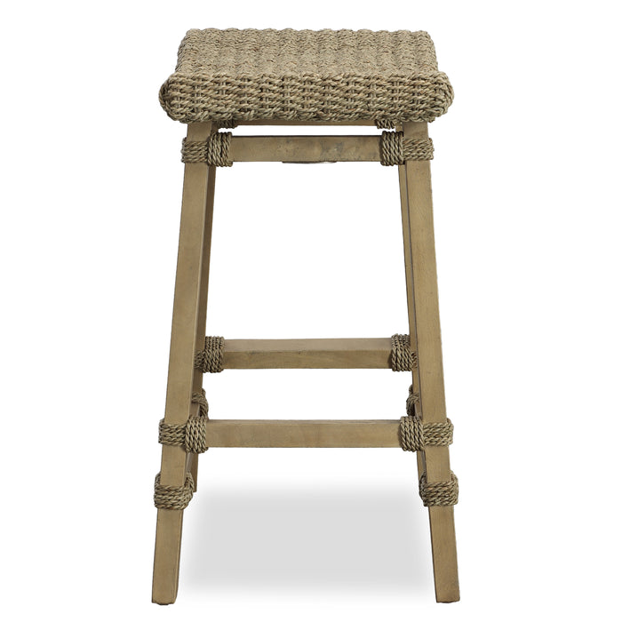 Uttermost Everglade Sea Grass Counter Stool 22903