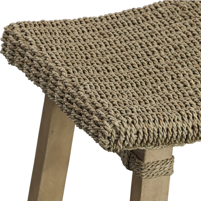 Uttermost Everglade Sea Grass Counter Stool 22903