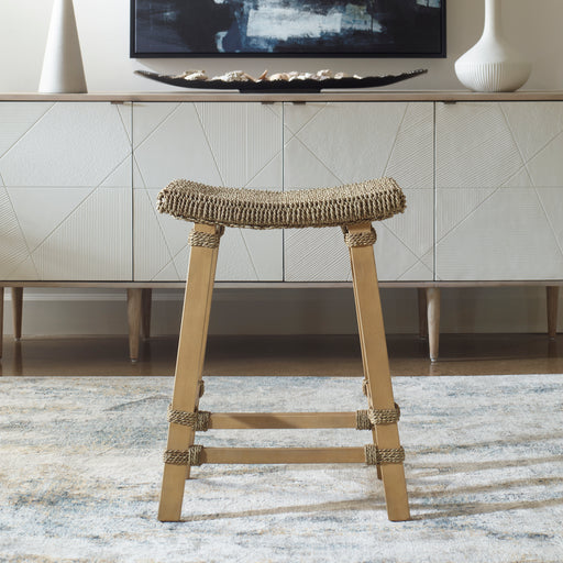 Uttermost Everglade Sea Grass Counter Stool 22903