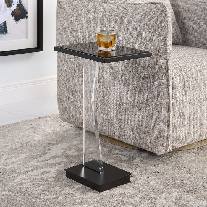 Uttermost Angle Contemporary Accent Table 22914