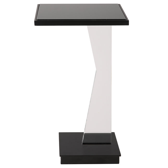 Uttermost Angle Contemporary Accent Table 22914