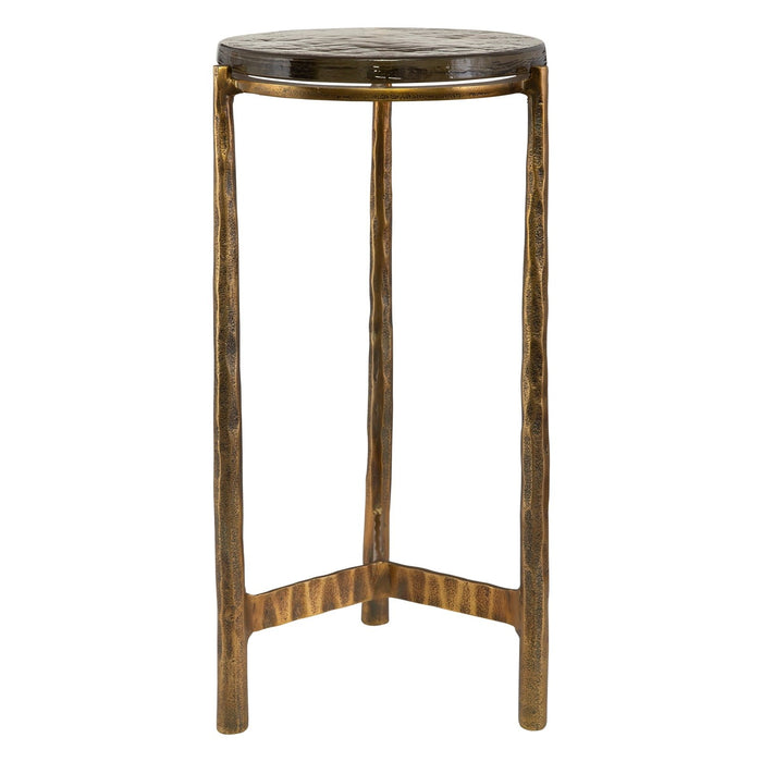 Uttermost Eternity Brass Accent Table 22978
