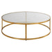 Uttermost Radius Modern Circular Coffee Table 22971