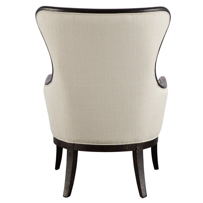 Uttermost Sandy Wing Back Armchair 23073
