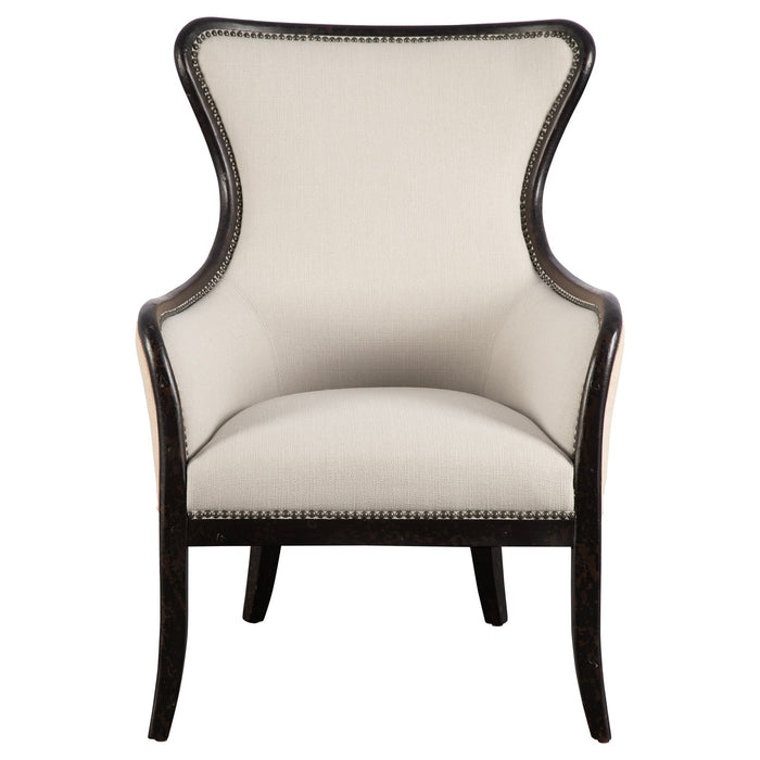 Uttermost Sandy Wing Back Armchair 23073