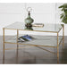 Uttermost Henzler Mirrored Glass Coffee Table 24276