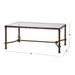 Uttermost Warring Iron Coffee Table 24333