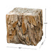 Uttermost Teak Root Bunching Cube 25592