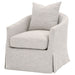 Essentials For Living Stitch & Hand - Upholstery Faye Slipcover Swivel Club Chair 6650.MIN-BIR