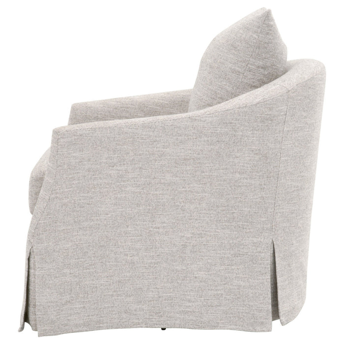 Essentials For Living Stitch & Hand - Upholstery Faye Slipcover Swivel Club Chair 6650.MIN-BIR