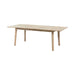 LH Imports Gia Extension Dining Table GIA011