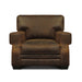 GTR Cordova 100% Top Grain Leather Mid-century Armchair