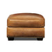 GTR Valencia 100% Top Grain Hand Antiqued Leather Traditional Ottoman