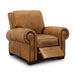 GTR Valencia 100% Top Grain Hand Antiqued Leather Traditional Recliner