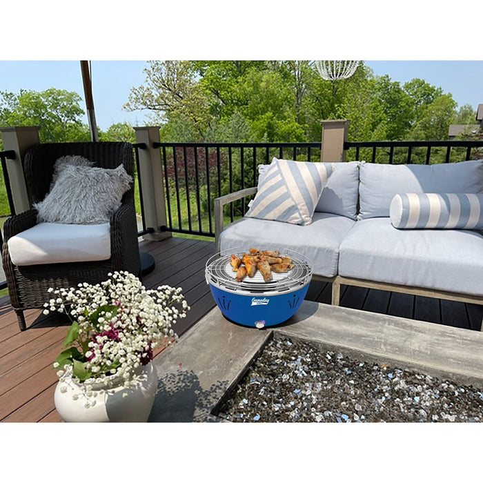 Vision Grills Game Day Portable Charcoal Grill