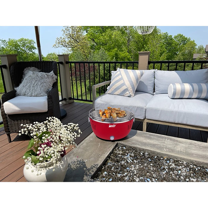 Vision Grills Game Day Portable Charcoal Grill