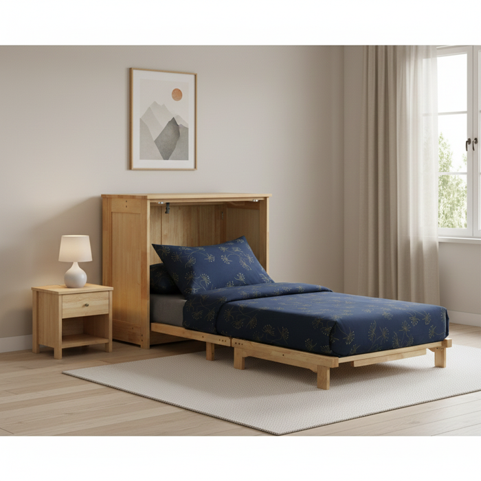 Night and Day Furniture Orion Twin/Full Murphy Cabinet Bed