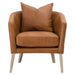 Essentials For Living Stitch & Hand - Upholstery Gordon Club Chair 7196UP.WHBRN/NG