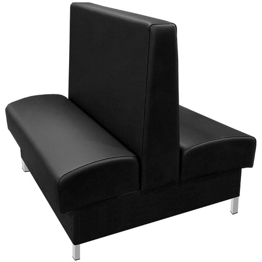 Oak Street Manufacturing Double 44" x 42" Grove Vinyl/Upholstered Booth