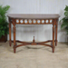 Anderson Teak Neoclassical Demilune Console HT-101