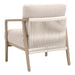 Essentials For Living Bella Antique Harbor Club Chair 8049.SGRY-OAK/FLX