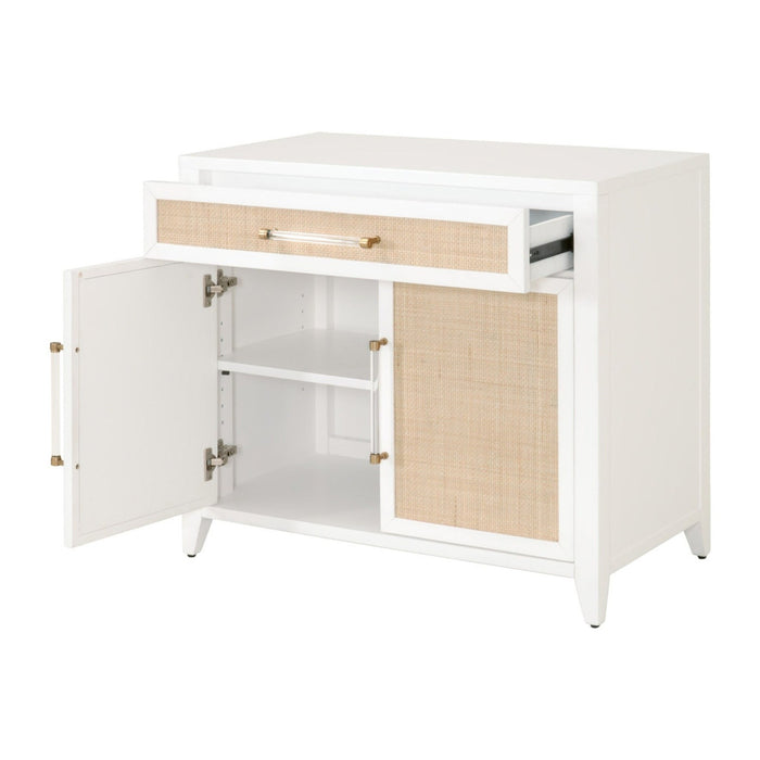 Essentials For Living Traditions Holland Media Chest 6146.WHT/NAT
