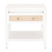 Essentials For Living Traditions Holland 1-Drawer Side Table 6144.WHT/NAT