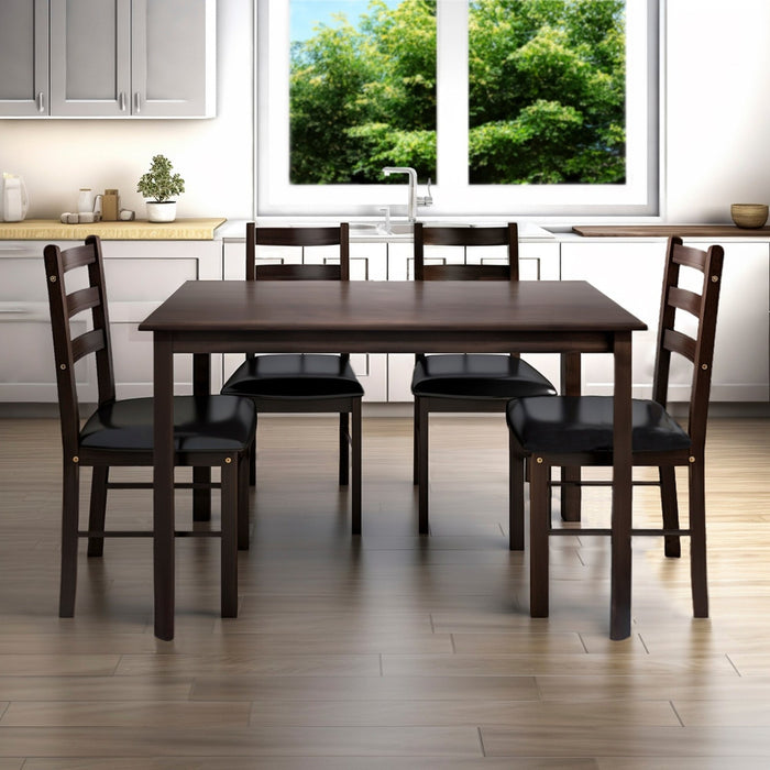 Jordan 5-Piece Indoor Dining Table Set for Kitchen & Dining Room