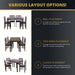 Jordan 5-Piece Indoor Dining Table Set for Kitchen & Dining Room