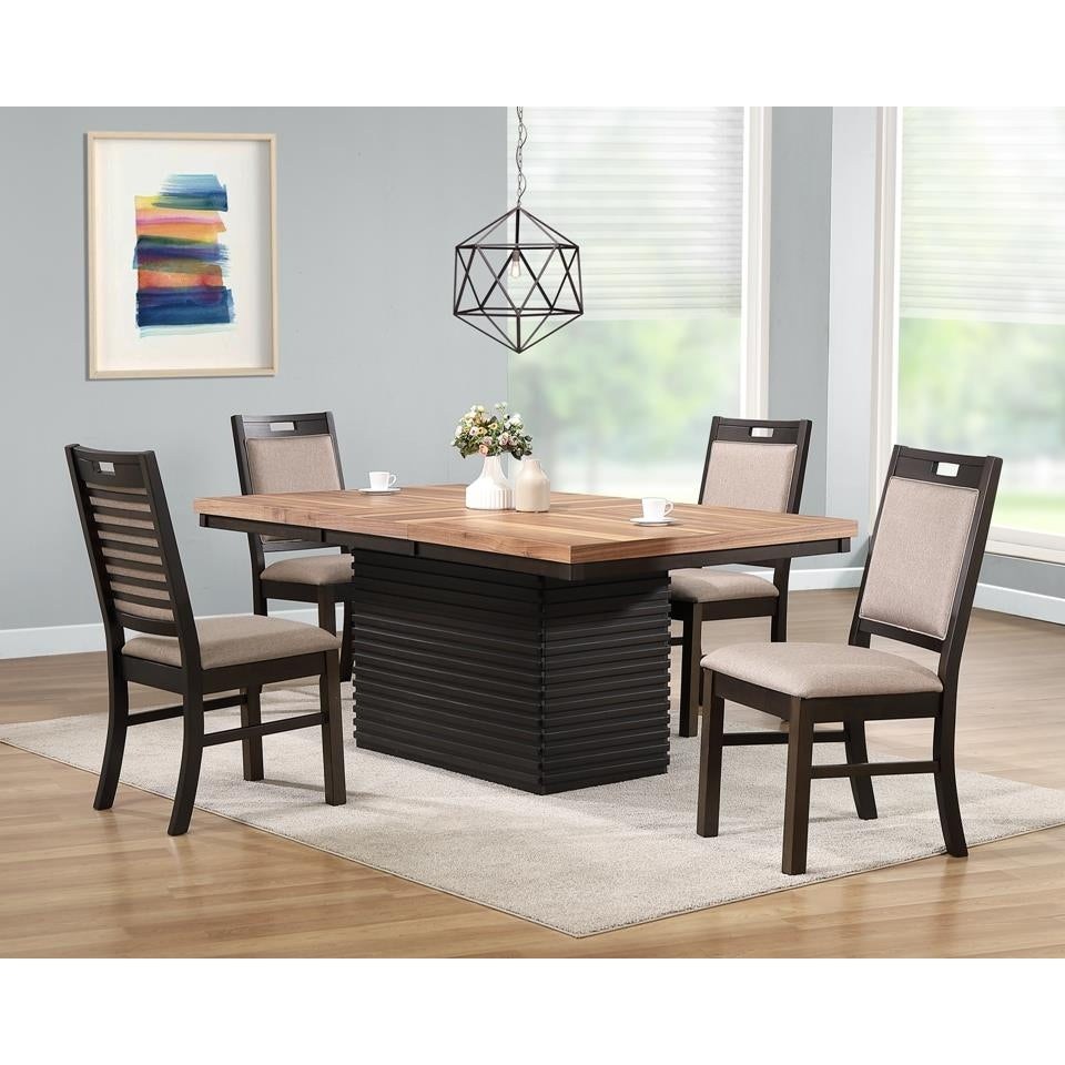 Kinger Home Luxus 5-Pieces Classic Dining Table Set