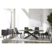 Essentials For Living District Industry Rectangle Dining Table 4630.BLK/AGRY