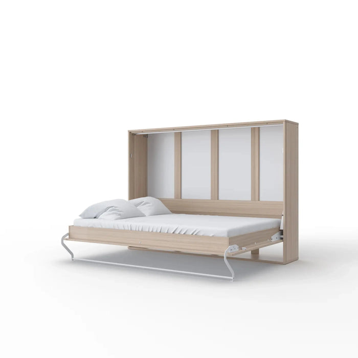 Maxima House European Full Size Horizontal Murphy Bed Brescia with mattress